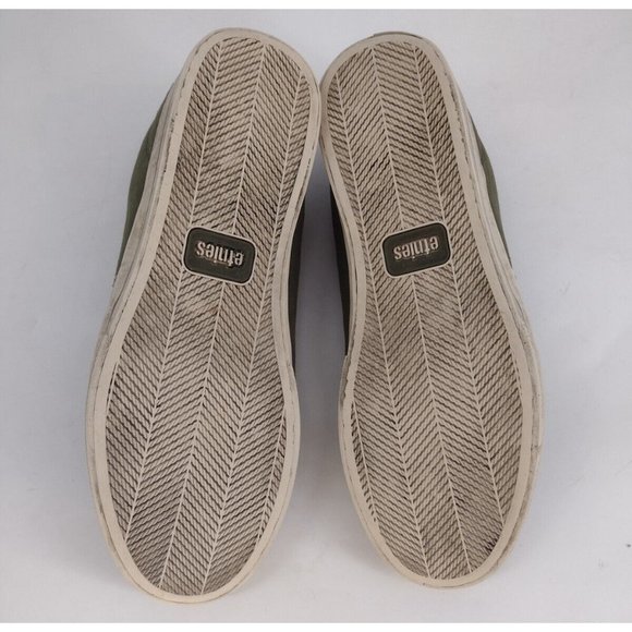Etnies Shoes Jason Dill Etnies Y2k Vintage Olive Green Skate Shoes